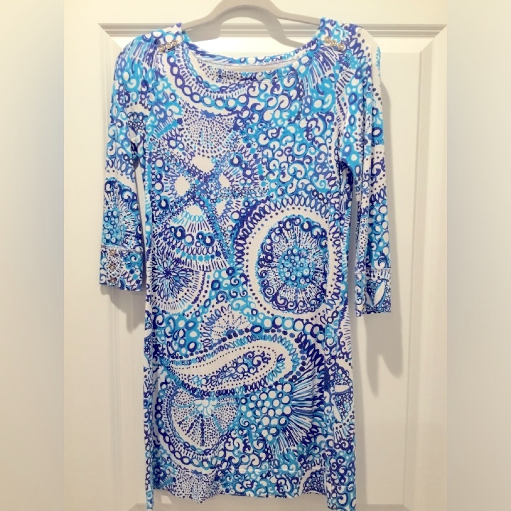Cute quarter sleeve Lilly Pulitzer dress size small